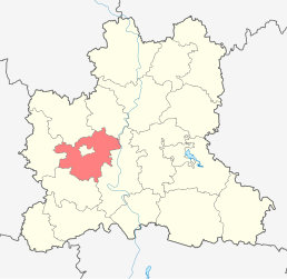 Eleckij rajon – Mappa