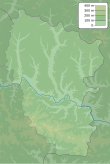 A topographic map of the oblast Lugansk province physical map.svg