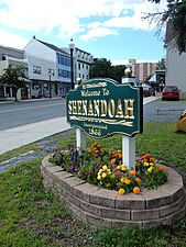 Welcome Sign on Main Street.