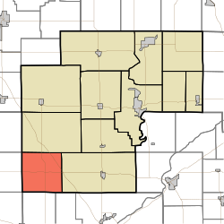 Location in White County