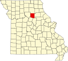 蘭道夫縣在密蘇里州的位置