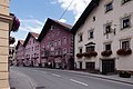 Matrei am Brenner, vue dans la rue: die Brenner Strasse