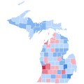 United States Presidential election in Michigan, 1996