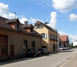 The town hall in Mittelschaeffolsheim