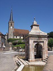 The church in Moissey