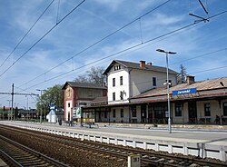 Železniční stanice Jaroměř po modernizaci