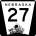 State Highway 27 marker