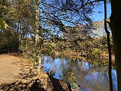 Wupperweg am rechten Ufer der Wupper im NSG Wupper