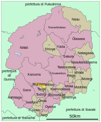 Kamitsuga – Mappa