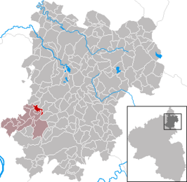 Kaart van Oberhaid (Westerwald)