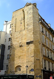 Vestiges de l'ancienne église Saint-Paul-des-Champs.