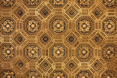 Kasetirani strop Sala dell'Udienza, u Palazzo Vecchio u Firenci