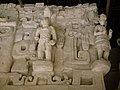 Крылатые воины на алтаре ягуара, Акрополь, Эк-Балам
