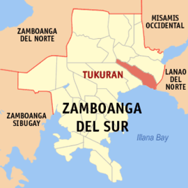 Tukuran na Zamboanga do Sul Coordenadas : 7°51'17"N, 123°34'42"E