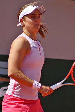 Nadia Podoroská na French Open 2021