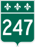 Route 247 shield