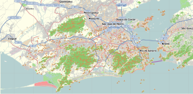 Aeropuertu Internacional de Galeão alcuéntrase en Rio de Janeiro