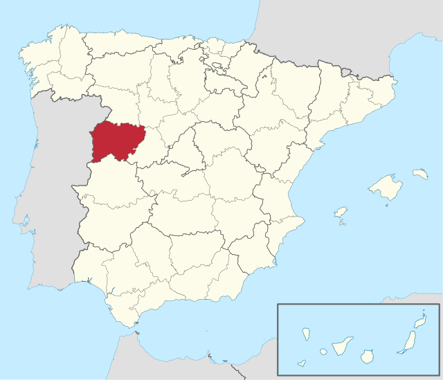 Provincia de Salamanca: situs