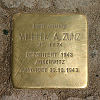 Stolperstein Linnestraße 29 Wilhelm A Zunz