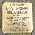 Stolperstein für Ernst Richard Goldschmidt (Domkloster 1)