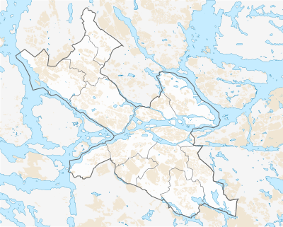 Pozíciós térkép Stockholm