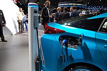 Prius Prime charging port Toyota Prius Plug-in Hybrid - Paris Motor Show 2016 04.jpg