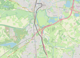 Tramlijn 's-Hertogenbosch - Vught op de kaart