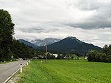 El panorama entre Fieberbrunn y Sankt Johann