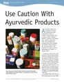 Health campaign flyers, as in this example from the Food and Drug Administration, warn the public about unsafe products.