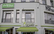 photograph of Veganz storefront