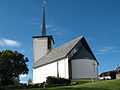 Dagens kirke sett fra sørøst Foto: Siri Johannessen