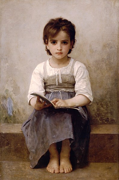 William-Adolphe Bouguereau (1825-1905) - The Difficult Lesson (1884).jpg