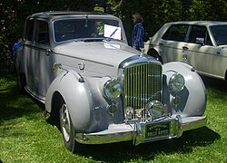 1948 Bentley Mark VI (Nordamerika) standard steel sports saloon