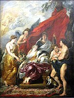 Раждането на дофина във Фонтенбло, 1622 – 1625