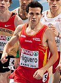 Juan Carlos Higuero Rang sieben in 3:37,33 min