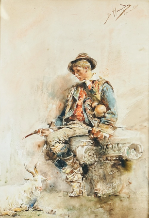 El joven cabrero (1880)