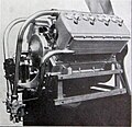 1912 - Panhard & Levassor V8 100HP aviation engine designed by A. C. KREBS.