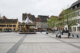 Square of the town hall.