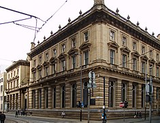 Royal Bank of Scotland, Manchester (38 y 42 de Mosley Street) (1862), Mánchester, de Edward Walters