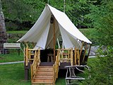 Adirondack Museum - Platform Tent
