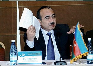 Ali M. Hasanov, served as the National Adviser to the President of Azerbaijan.