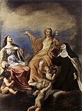 Три Магдалины. 1634. Холст, масло. Палаццо Барберини, Рим