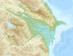 ബസാർദുസു പർവ്വതം is located in Azerbaijan