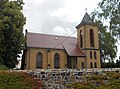 Dorfkirche Beiersdorf (Kirche (mit Ausstattung), Kirchhof mit Einfriedungsmauer, Denkmal für die Gefallenen des 1. Weltkrieges und Grabmal Anders sowie lindenbestandene Zuwegung zur Kirche)