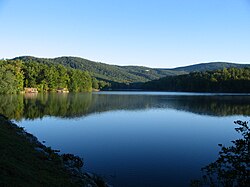 The Burnt Mountain Preserve, the largest single property protected by the MCTGA[1]