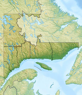 Voir la carte administrative de la zone Côte-Nord