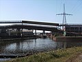 Kanał Charleroi–Bruksela. Bifurkacja rzeki Sambra w kierunku kanału Dampremy