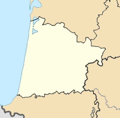 Location map France Landes