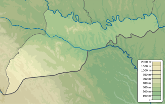 Sutschawskyj Huk-Wasserfälle Дзембронські водоспади (Oblast Tscherniwzi)