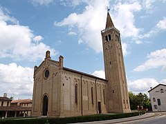 La chiesa di Sant'Antonio Abate a Pravisdomini.